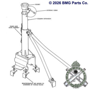 M4 Machine Gun Pedestal