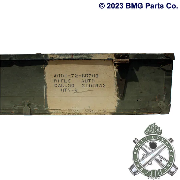 1005-652-8150 M1918A2 Transit Chest, Two BAR Rifles, US GI, WWII.