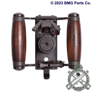 Backplate Assembly, with Safety, WWII Wood Grips, with Ferrules, Complete, M2HB, M2WC, ANM2 (.50 cal.).