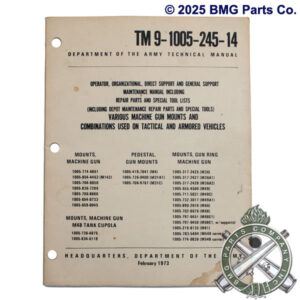 Machine Gun Mount, Various, Technical Manual.