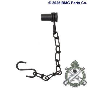Pin and Chain Set, D38579 Cradle.  Includes a 9/16" pin for the M1917, M1919, M37, ANM2, M2HB and a Pin and Spacer for the M1918 BAR Rifle.  Chain Set included.  New, MIL-SPEC.